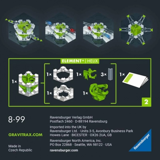 Gravitrax PRO Helix kiegészítő készlet