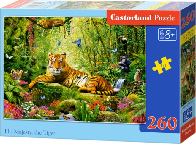 Tigris méltósága puzzle - 260 darabos