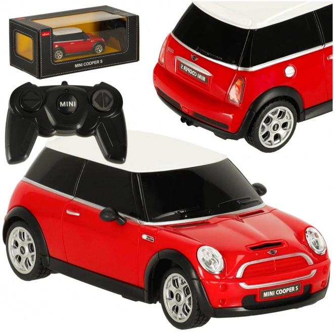 Zdalnie sterowany autó RASTAR MINI COOPER 1:27