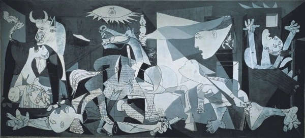 Educa panorámás puzzle Guernica, Pablo Picasso 3000 darabos