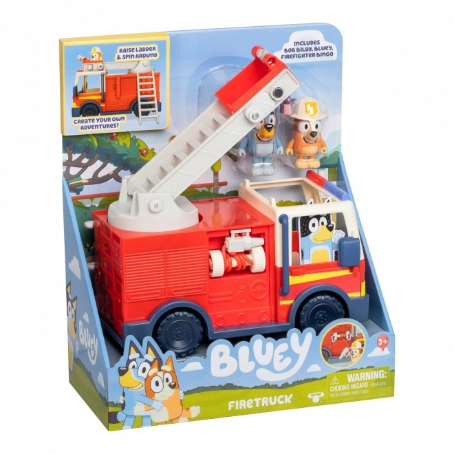 Bluey tűzoltóautó figurakészlet