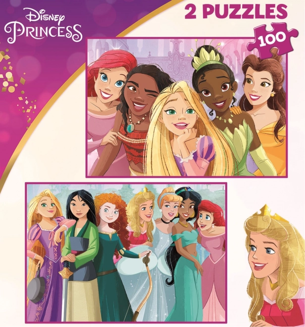 Disney Hercegnők Educa Puzzle 2x100 Darab