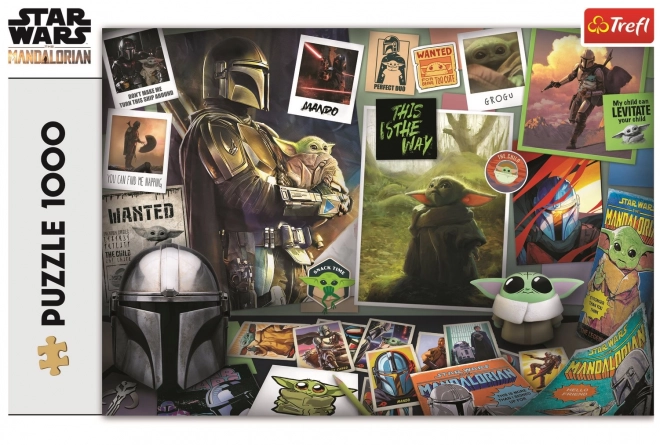 Trefl puzzle the mandalorian: Grogu 1000 darabos