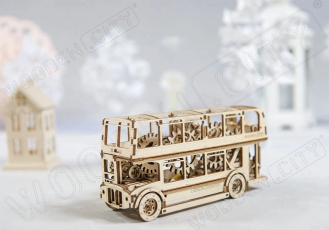 Fa 3D puzzle - londoni busz