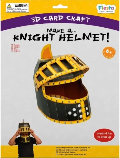Kreatív készlet 3D maszk sisak Fiesta Crafts