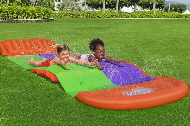 Bestway SplashCoaster dupla vízi csúszda 3 éves kor felett