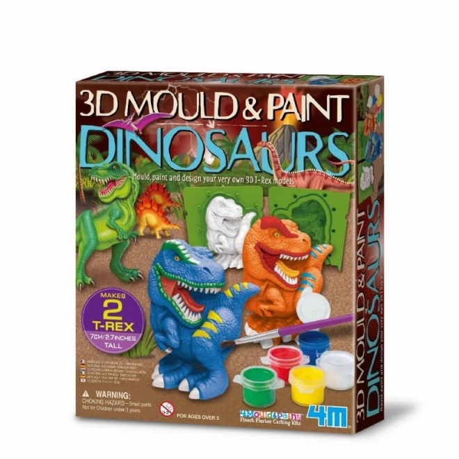 T-Rex 3D dinoszaurusz készítő szett gyerekeknek