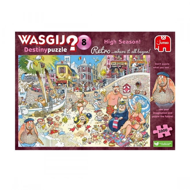 Wasgij Vakációs Időszak 1000 Darabos Puzzle