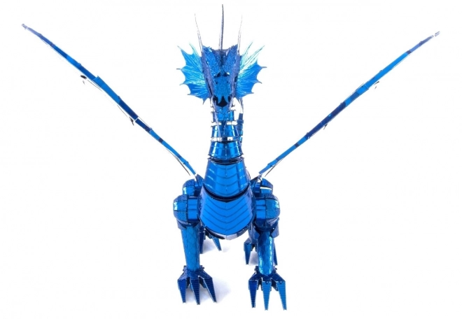 Metal Earth 3D puzzle Kék Sárkány