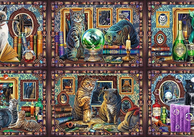Puzzle TREFL Varázslatos Kockák 9000 Darab