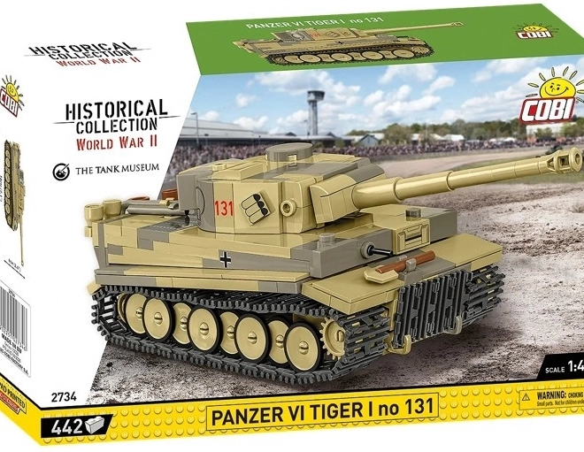 Panzer VI Tiger I 131-es modell a COBI-tól