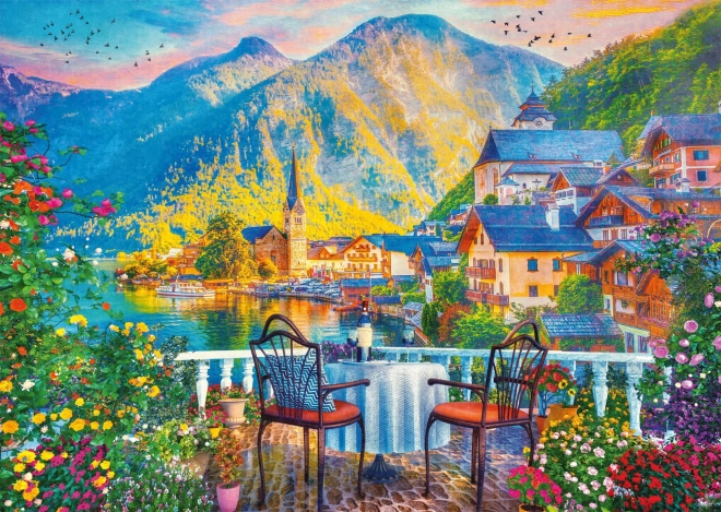 Malebný Hallstatt 1000 darabos puzzle