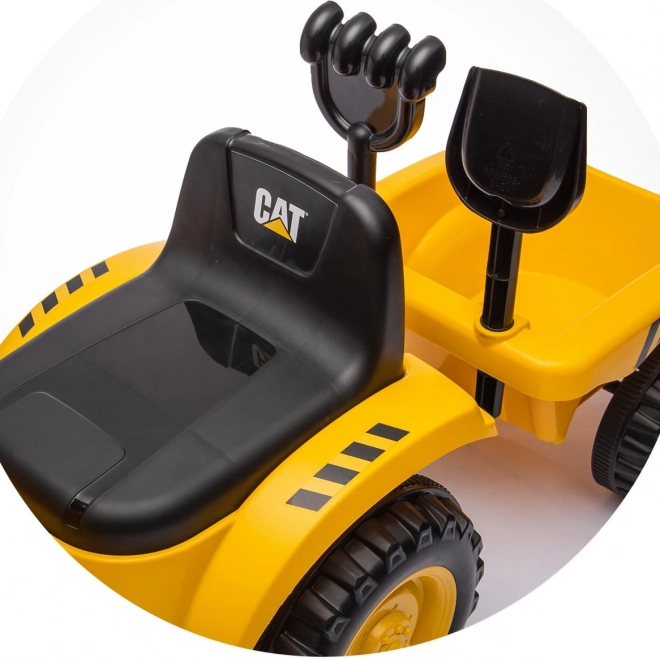 Chipolino CAT traktor futóbicikli sárga