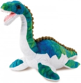 Plüss Plesioszaurusz dinoszaurusz 16x30 cm