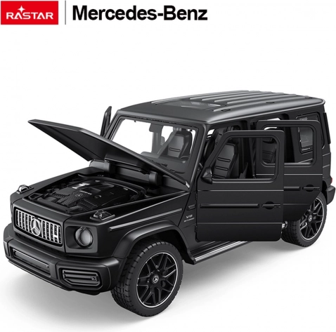 Fém modell 1:24 MERCEDES-BENZ AMG G63 fény- és hangeffektekkel a RASTAR-tól