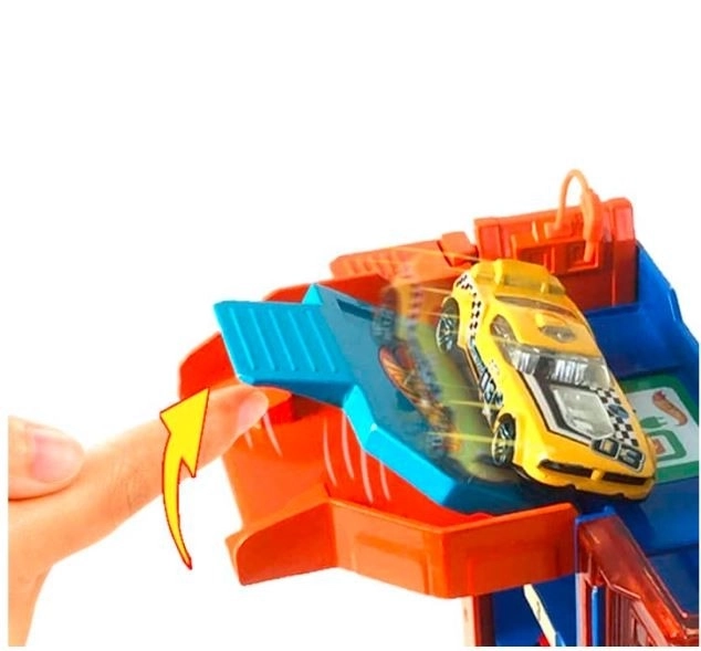 Hot Wheels városi kis parkolószett