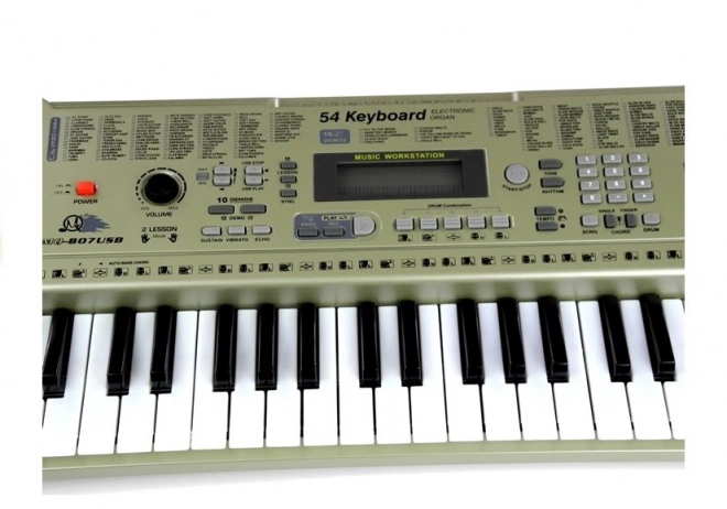 Multifunkcionális gyermek keyboard mikrofonnal