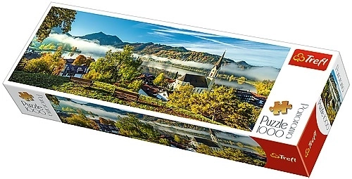 Trefl panorámás puzzle Schliersee-tó, Németország 1000 darabos