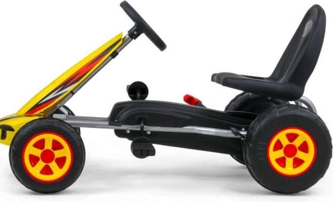 Viper pedálos gokart – piros