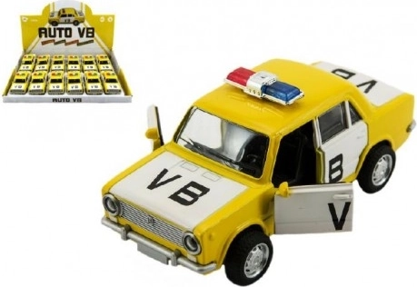 Rendőrautó VB Lada 1200 elemmel, hanggal és fényekkel