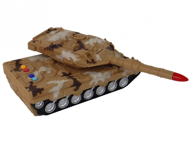 Távirányítós RC tank 27 MHz sárga