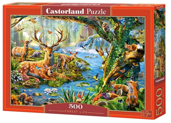 Castorland Erdei Élet Puzzle 500 Darab