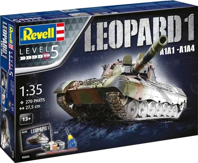 leopárd tank készlet 1/35