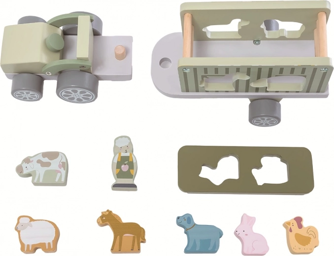 Biztonságos fa és finom pasztell színek