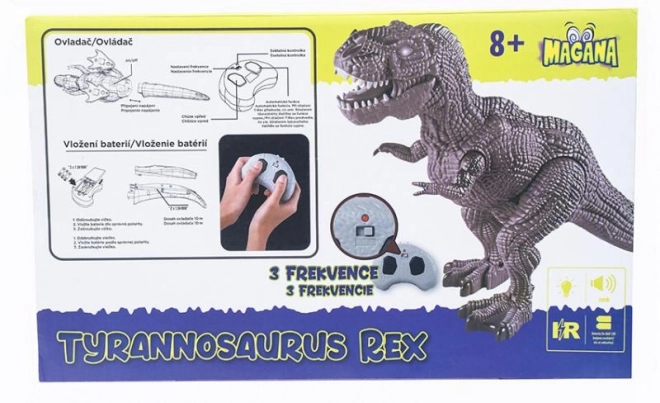 Távirányítós Tyrannosaurus Rex fényhatásokkal