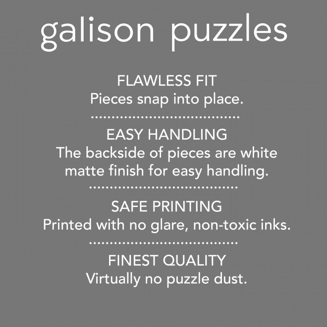 GALISON Négyzet alakú puzzle Frank Lloyd Wright: Textil blokkok 4x200 darab