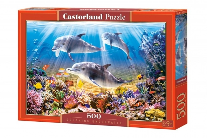 500 darabos delfinek a víz alatt puzzle