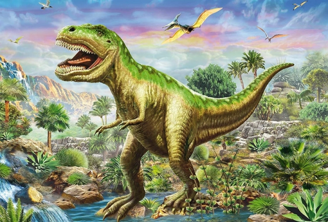 Schmidt dinoszaurusz kaland puzzle 3x48 darabos