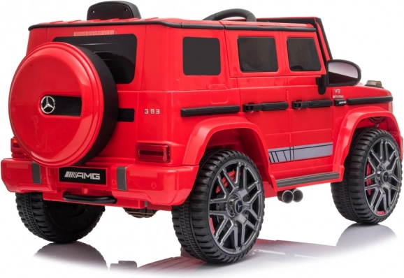 Gyerek akkumulátoros autó Mercedes G63 piros