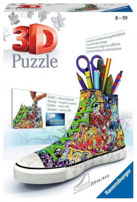 Ravensburger 3D graffiti cipő puzzle