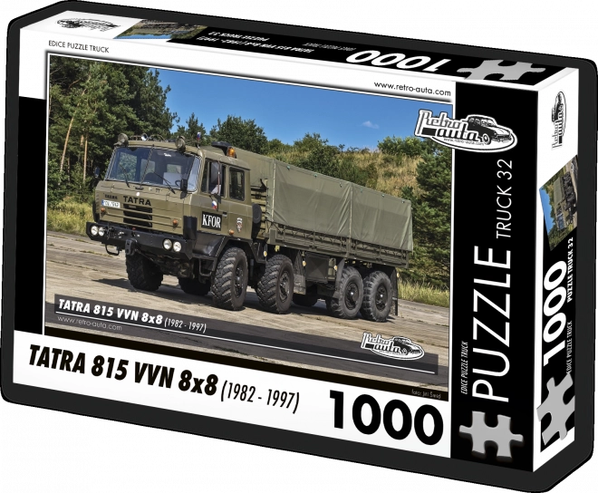 Retro autók puzzle - Tatra 815 VVN 8x8