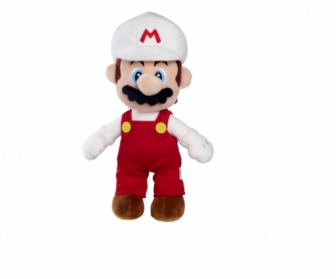 Super Mario Tűzmario Plüssfigura 30 cm