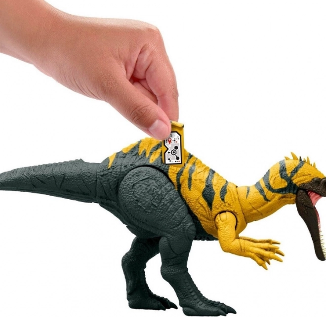 Dinoszaurusz figura Ceratosuchops Jurassic World vad üvöltéssel és mozgó részekkel