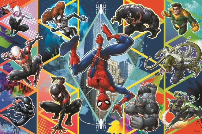 Trefl szuper alakú XL puzzle - Spiderman csatlakozz 160 darab