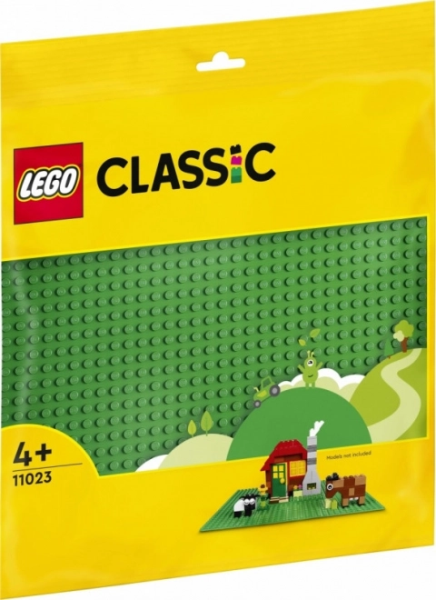 Zöld építőalaplap LEGO® Classic