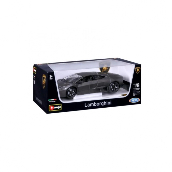 Bburago 1:18 lamborghini reventón fém autó - szürke