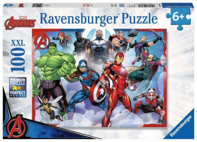 Ravensburger avengers XXL puzzle 100 darabos