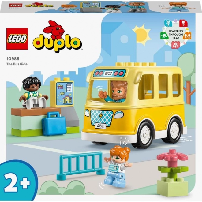 Buszos kaland készlet LEGO DUPLO-val