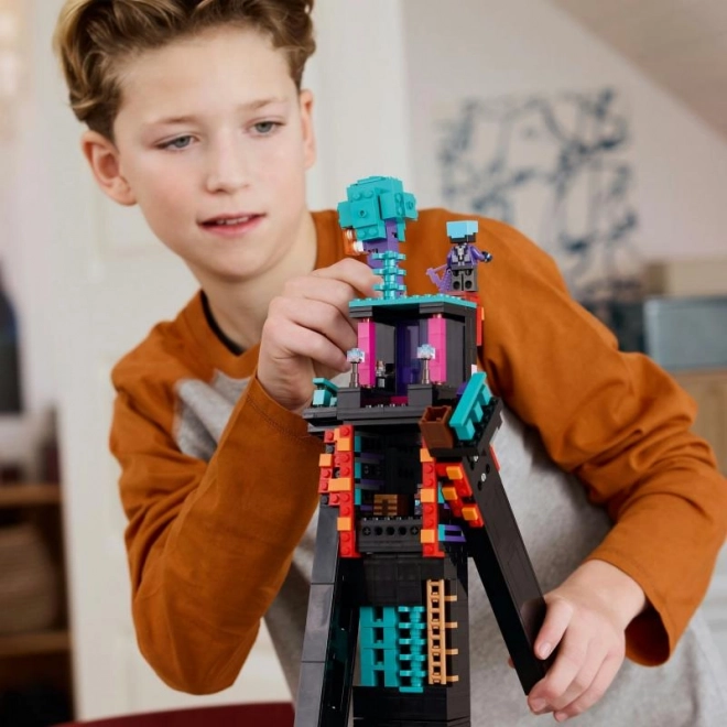 LEGO Minecraft Fosztogatók és Leromboló Alapzata Építőjáték