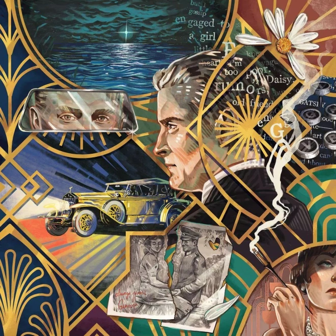 Ravensburger art & soul nagy gatsby puzzle 750 db