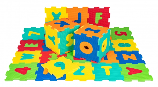 Színes hab puzzle gyerekeknek