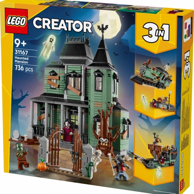 Lego Creator 3 az 1-ben: Kísérteties rezidencia