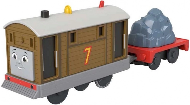 Motorizált Toby mozdony a Thomas a gőzmozdony kollekcióból