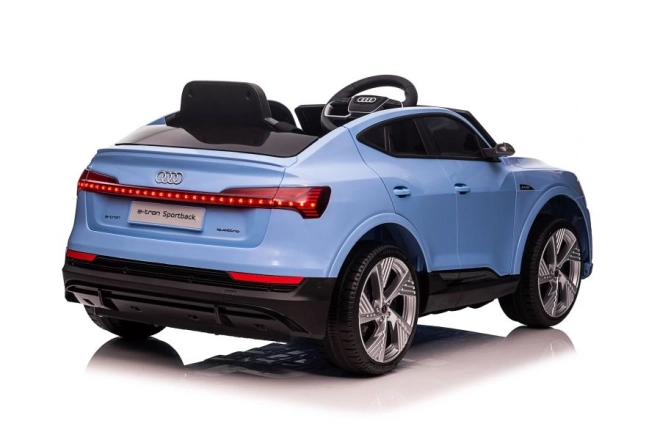 Audi E-Tron Akkumulátoros autó kék QLS-6688