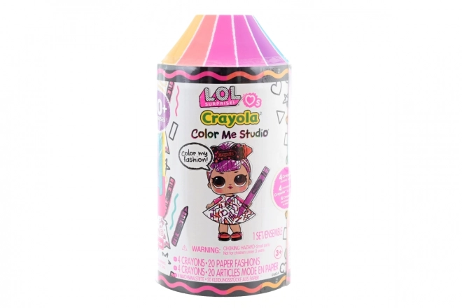 Crayola és L.O.L. Surprise színes stúdió babával