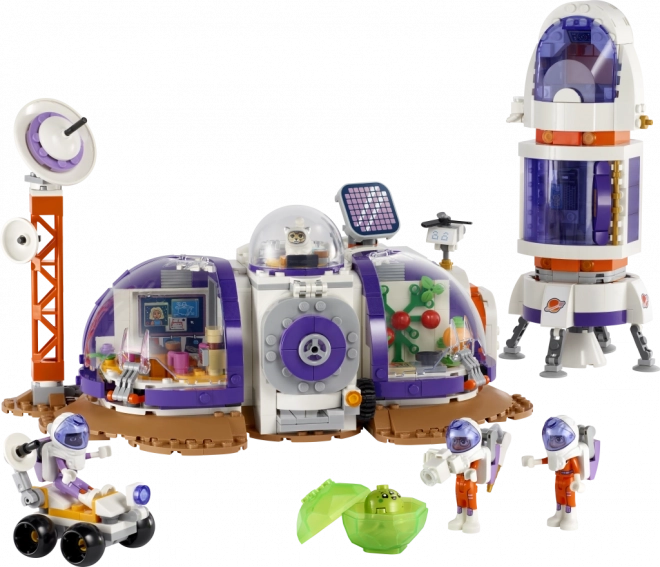 Mars-állomás és rakéta LEGO Friends építőkészlet